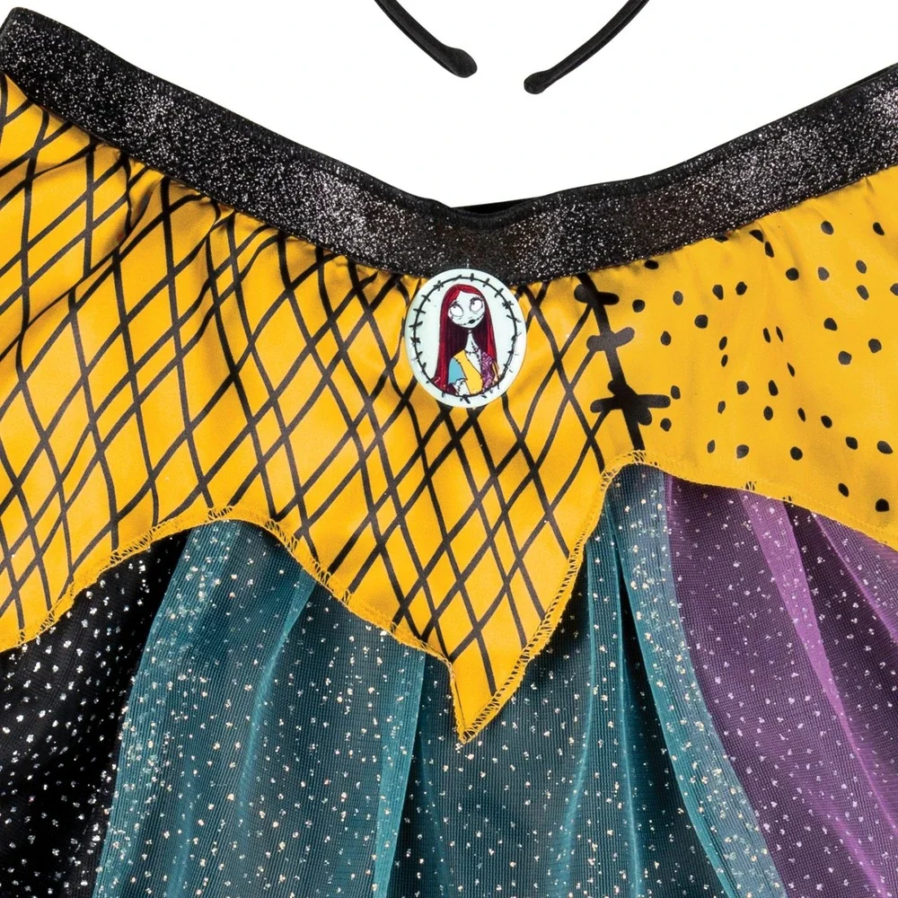 Disguise Nightmare Before Christmas Sally Tutu Skirt Headband Set Costume